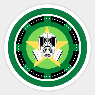 Gas Mask Hip-Hop Streetwear Sticker